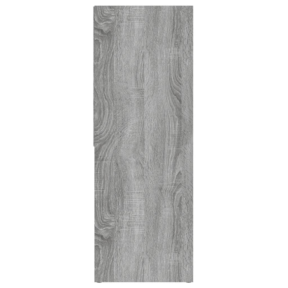 Boekenkast 67x24x161 cm bewerkt hout grijs sonoma eikenkleurig MeubelReus