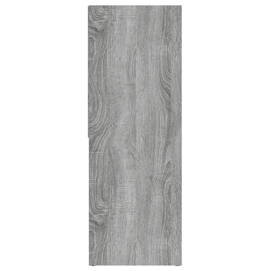 Boekenkast 67x24x161 cm bewerkt hout grijs sonoma eikenkleurig MeubelReus