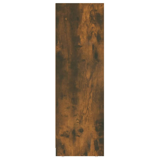 Badkamerkast 30x30x95 cm bewerkt hout gerookt eikenkleurig MeubelReus