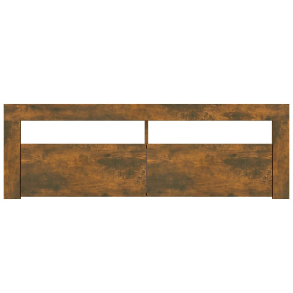 Tv-meubel met LED-verlichting 120x35x40 cm sonoma eikenkleurig MeubelReus