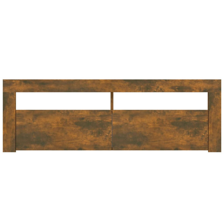 Tv-meubel met LED-verlichting 120x35x40 cm sonoma eikenkleurig MeubelReus