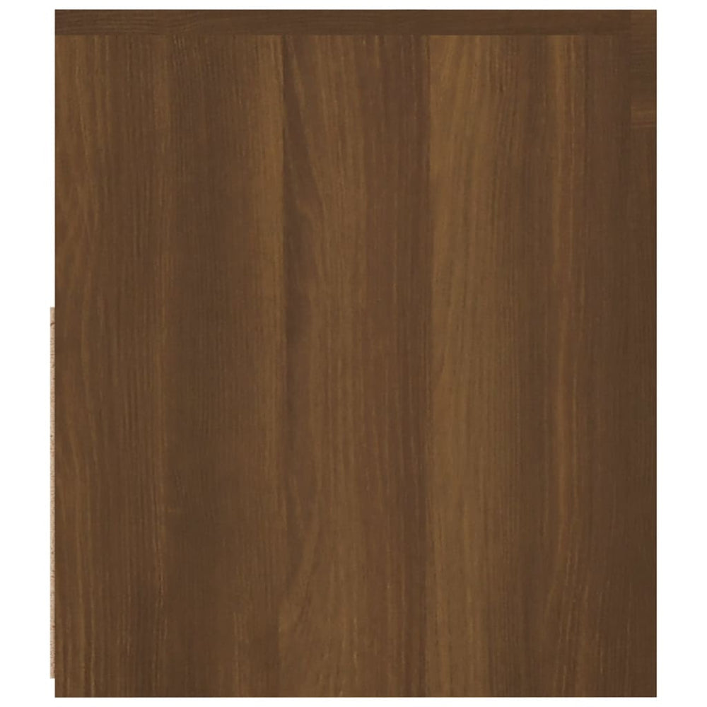 Tv-meubel met LED-verlichting 120x35x40 cm bruineikenkleurig MeubelReus