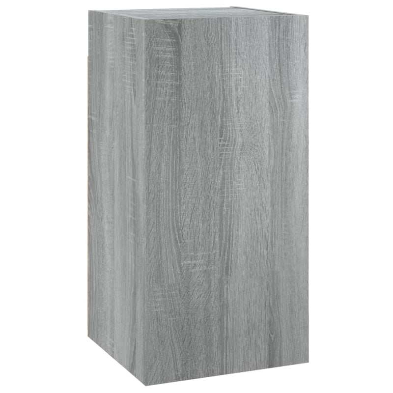 Tv-meubel 30,5x30x60 cm bewerkt hout grijs sonoma eikenkleurig MeubelReus