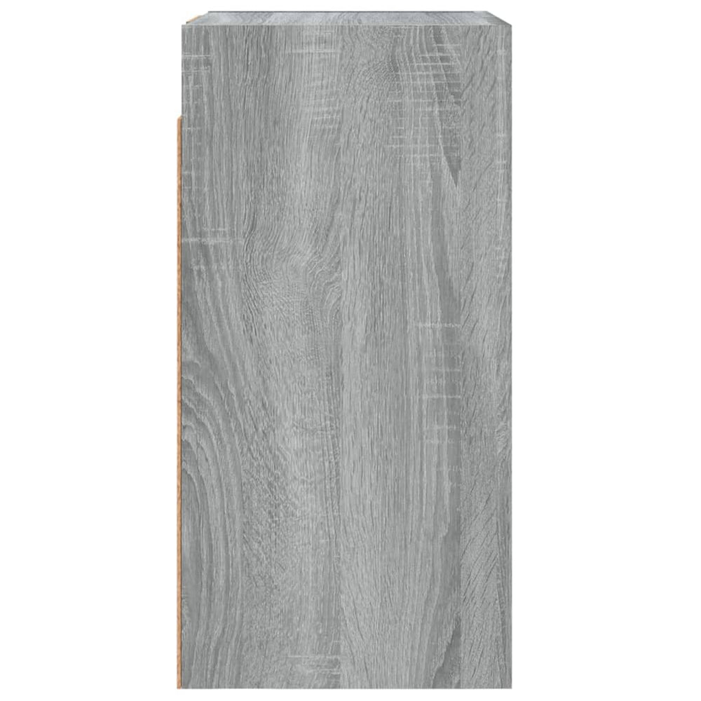 Tv-meubel 30,5x30x60 cm bewerkt hout grijs sonoma eikenkleurig MeubelReus