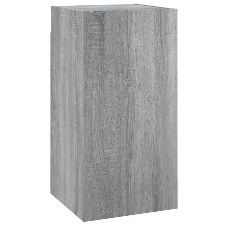 Tv-meubelen 2 st 30,5x30x60 cm bewerkt hout grijs sonoma eiken