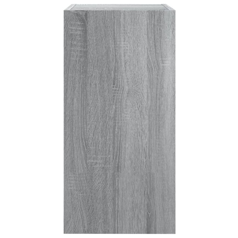 Tv-meubelen 2 st 30,5x30x60 cm bewerkt hout grijs sonoma eiken