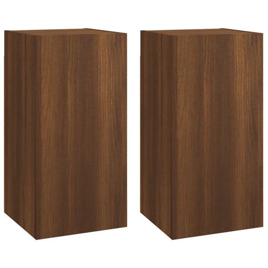 Tv-meubelen 2 st 30,5x30x60 cm bewerkt hout bruineikenkleurig MeubelReus