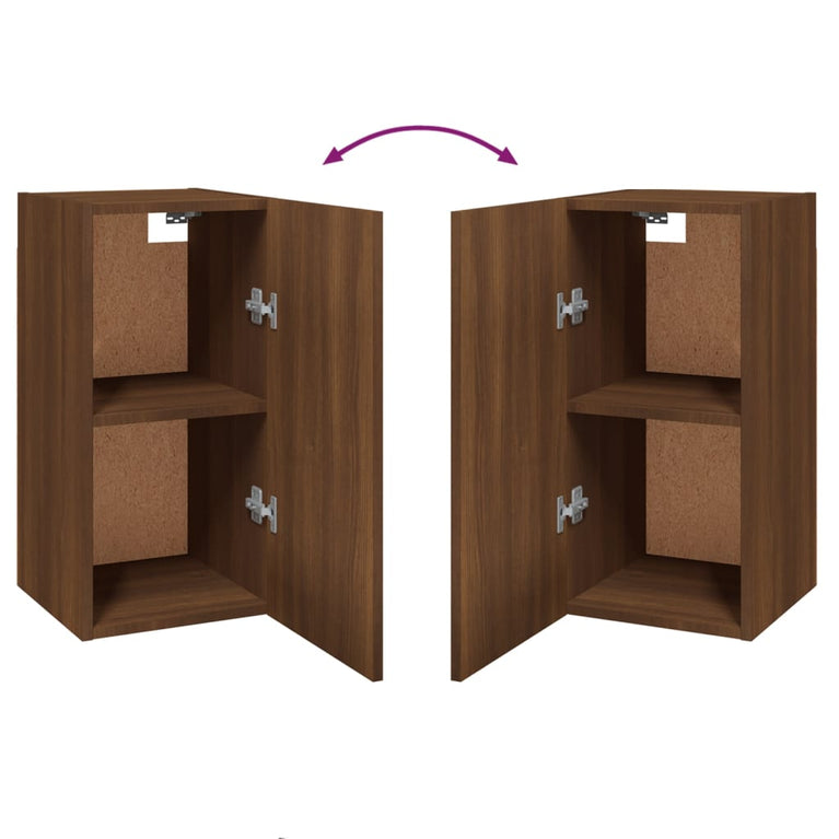 Tv-meubelen 2 st 30,5x30x60 cm bewerkt hout bruineikenkleurig MeubelReus