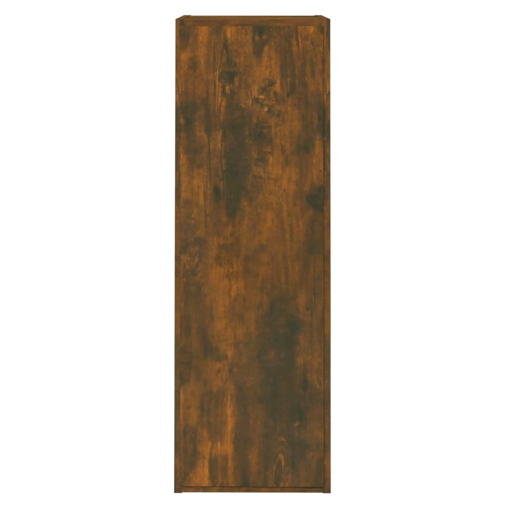 Tv-meubel 30,5x30x90 cm bewerkt hout gerookt eikenkleurig MeubelReus