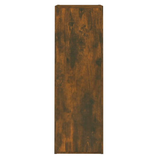 Tv-meubel 30,5x30x90 cm bewerkt hout gerookt eikenkleurig MeubelReus