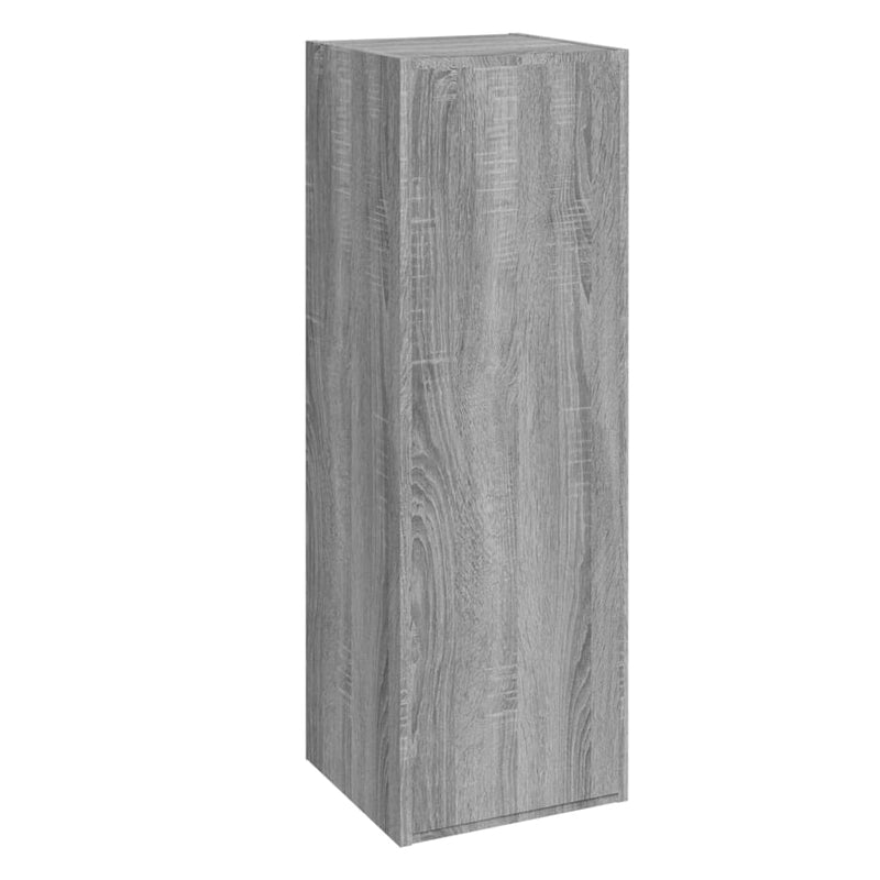 Tv-meubel 30,5x30x90 cm bewerkt hout grijs sonoma eikenkleurig MeubelReus