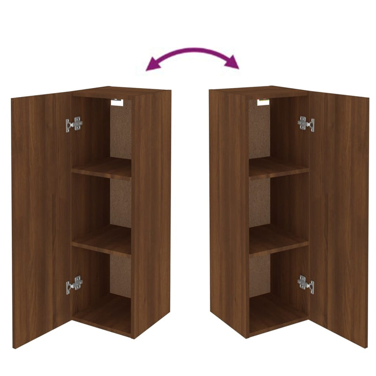 Tv-meubelen 2 st 30,5x30x90 cm bewerkt hout bruineikenkleurig MeubelReus
