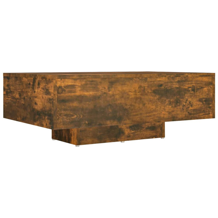 Salontafel 85x55x31 cm bewerkt hout gerookt eikenkleurig MeubelReus