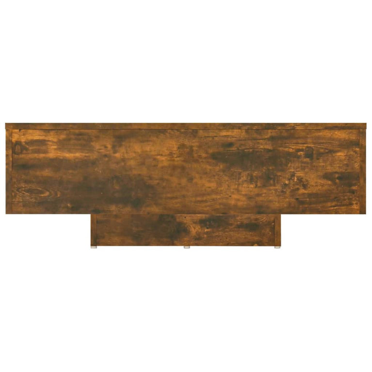 Salontafel 85x55x31 cm bewerkt hout gerookt eikenkleurig MeubelReus