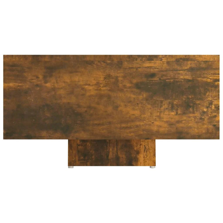 Salontafel 85x55x31 cm bewerkt hout gerookt eikenkleurig MeubelReus