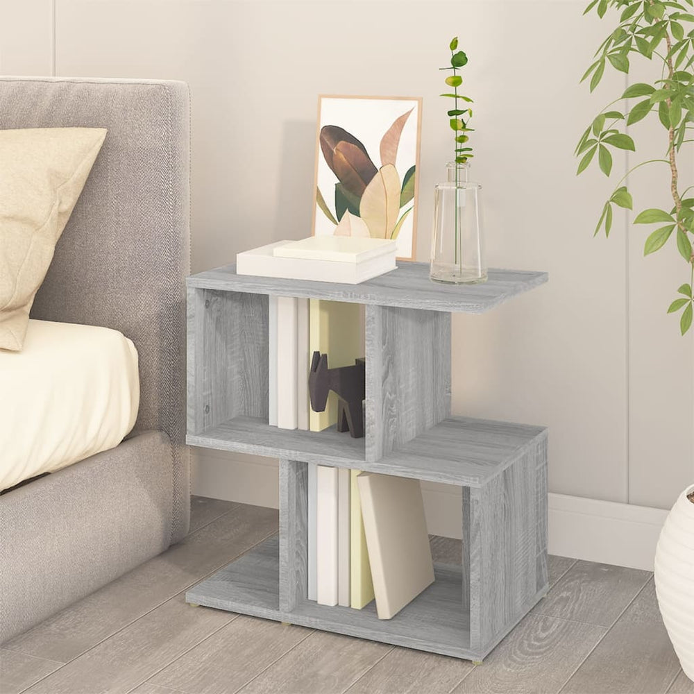 Nachtkastjes 2 st 50x30x51,5 cm bewerkt hout grijs sonoma eiken MeubelReus