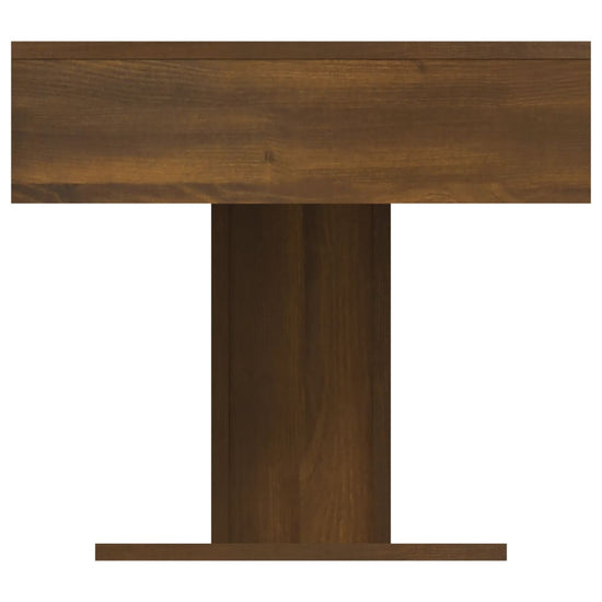 Salontafel 96x50x45 cm bewerkt hout bruineikenkleurig MeubelReus