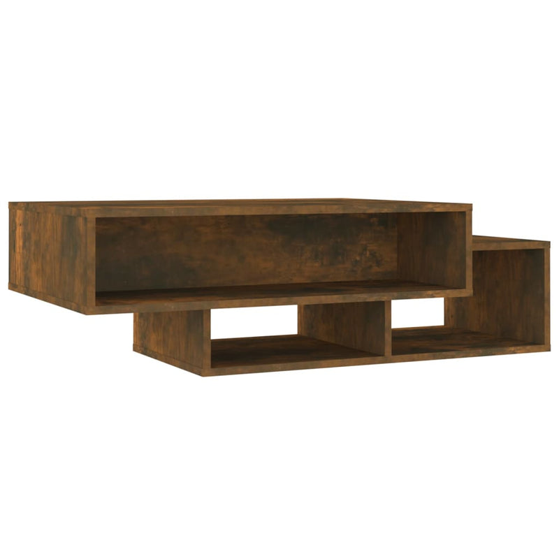 Salontafel 105x55x32 cm bewerkt hout gerookt eikenkleurig MeubelReus