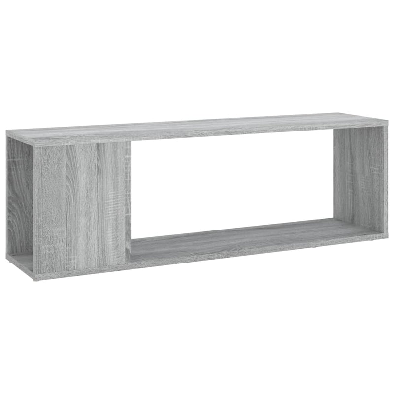 Tv-meubel 100x24x32 cm bewerkt hout grijs sonoma eikenkleurig MeubelReus