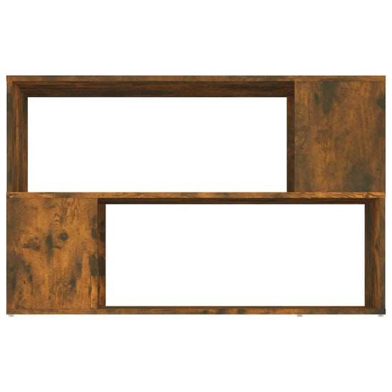 Boekenkast 100x24x63 cm bewerkt hout gerookt eikenkleurig MeubelReus