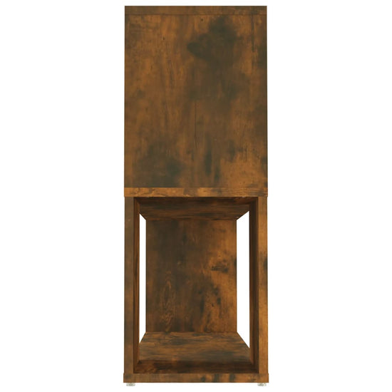 Boekenkast 100x24x63 cm bewerkt hout gerookt eikenkleurig MeubelReus