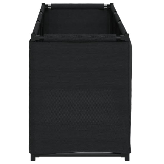 Opbergbox 105x34,5x45 cm stof zwart MeubelReus
