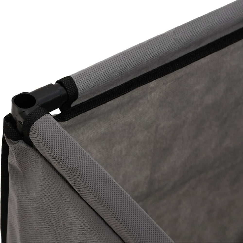 Opbergbox 105x34,5x45 cm stof grijs MeubelReus
