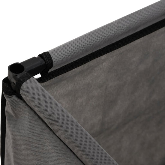 Opbergbox 105x34,5x45 cm stof grijs MeubelReus