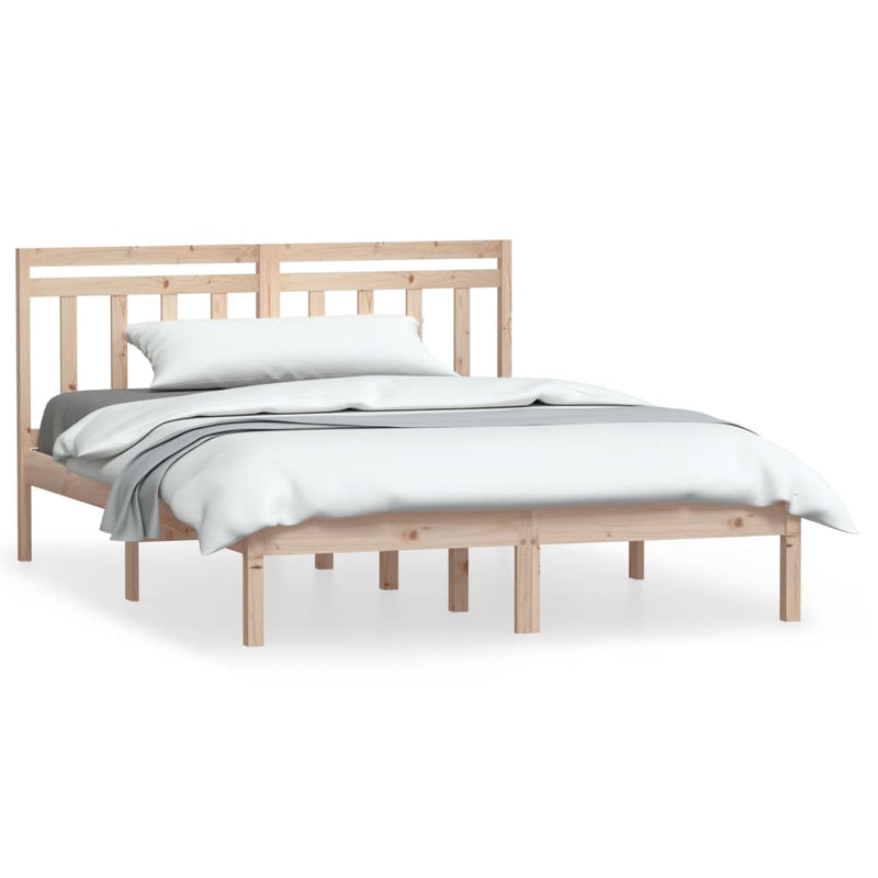 Bedframe massief grenenhout 140x190 cm