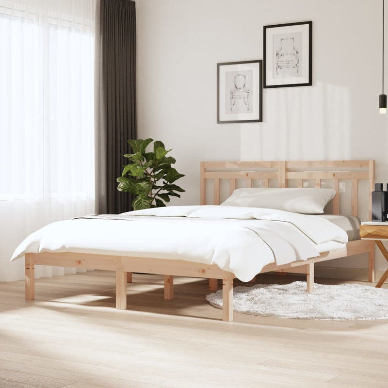 Bedframe massief grenenhout 140x200 cm