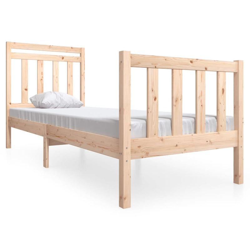 Bedframe massief hout 75x190 cm 2FT6 Small Single