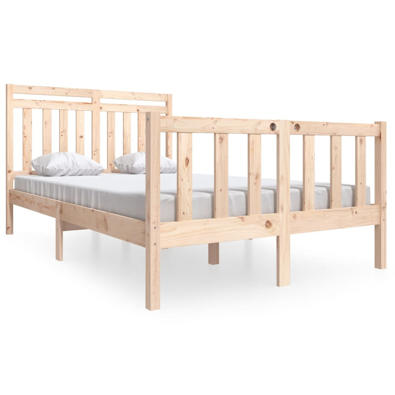Bedframe massief hout 140x200 cm