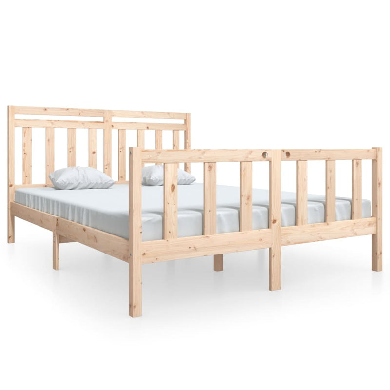 Bedframe massief hout 160x200 cm