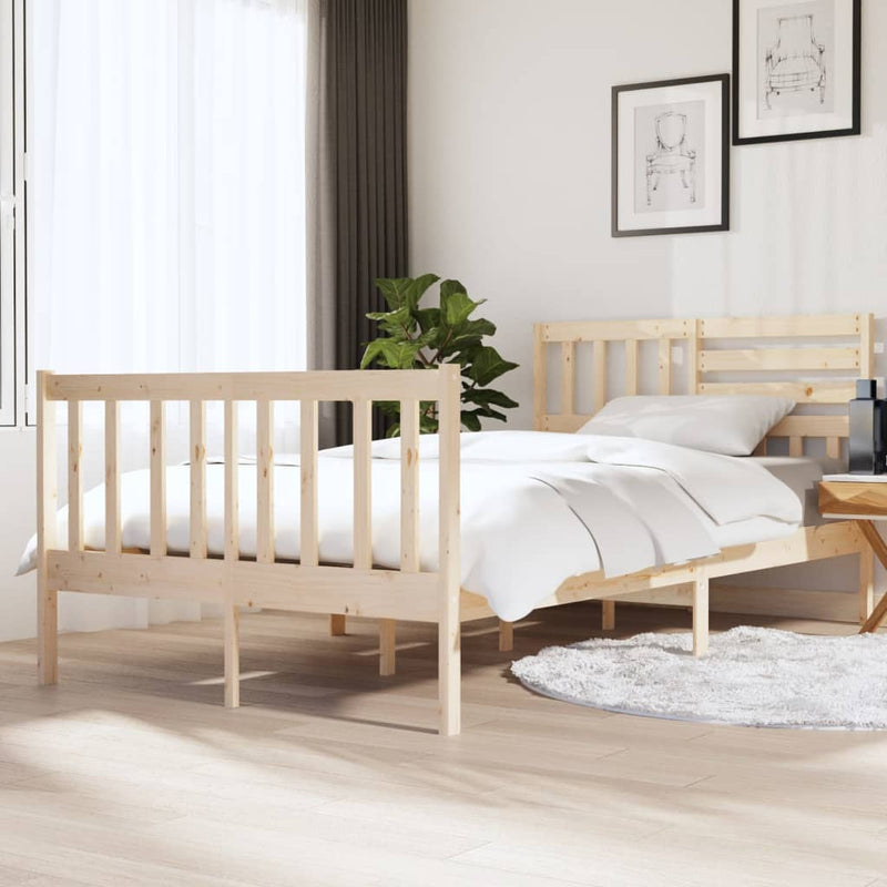 Bedframe massief hout 120x190 cm 4FT Small Double