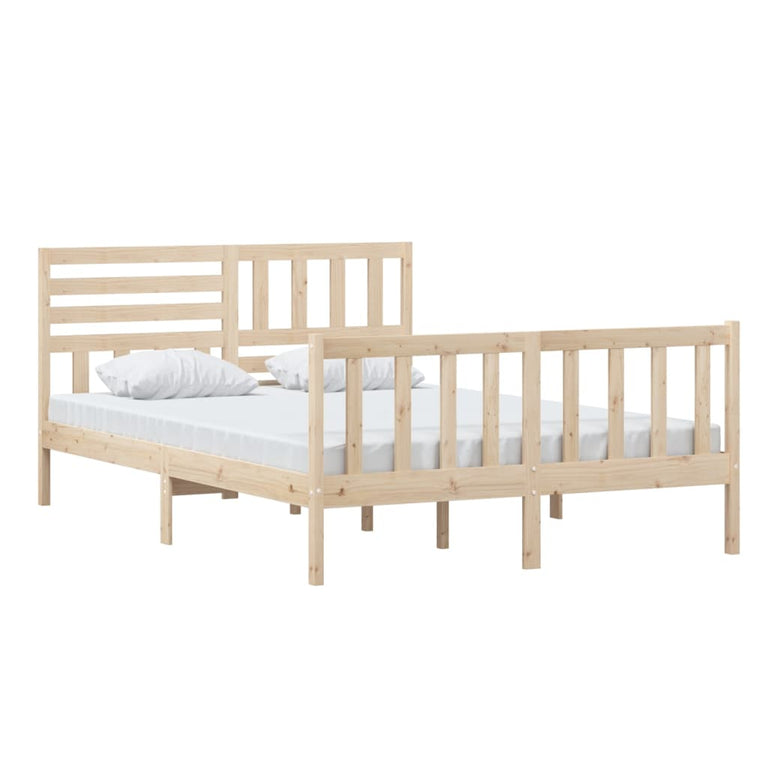 Bedframe massief hout 140x200 cm