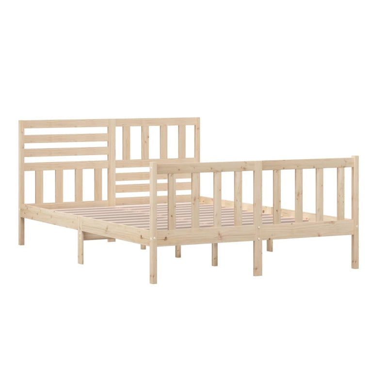 Bedframe massief hout 140x200 cm
