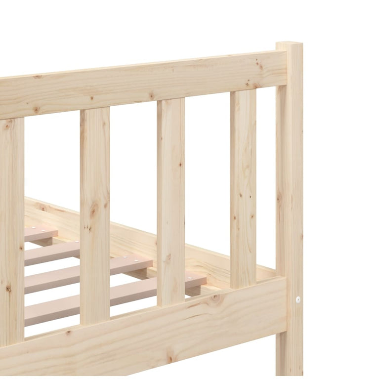 Bedframe massief hout 140x200 cm