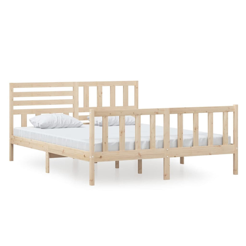 Bedframe massief hout 160x200 cm