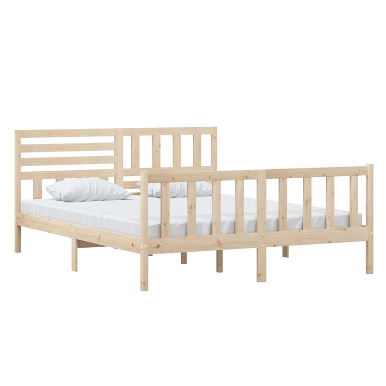 Bedframe massief hout 160x200 cm