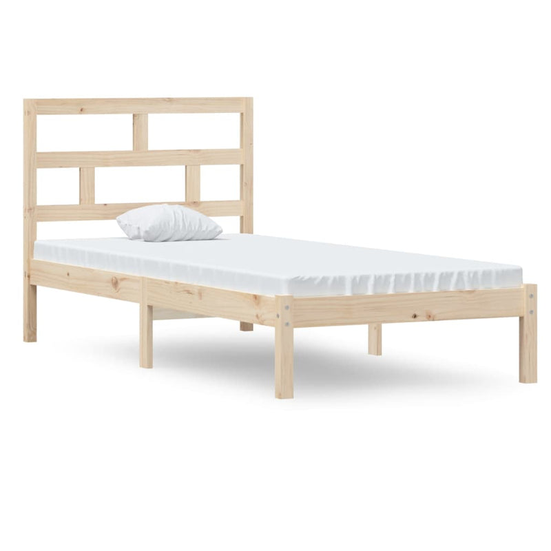 Bedframe massief hout 90x190 cm 3FT Single