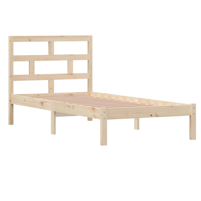 Bedframe massief hout 90x190 cm 3FT Single