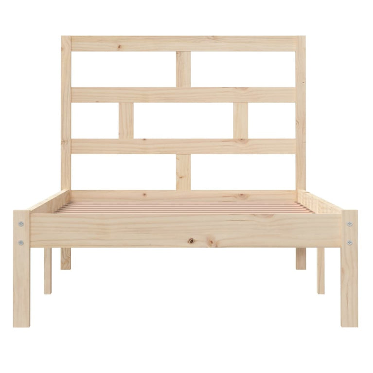 Bedframe massief hout 90x190 cm 3FT Single
