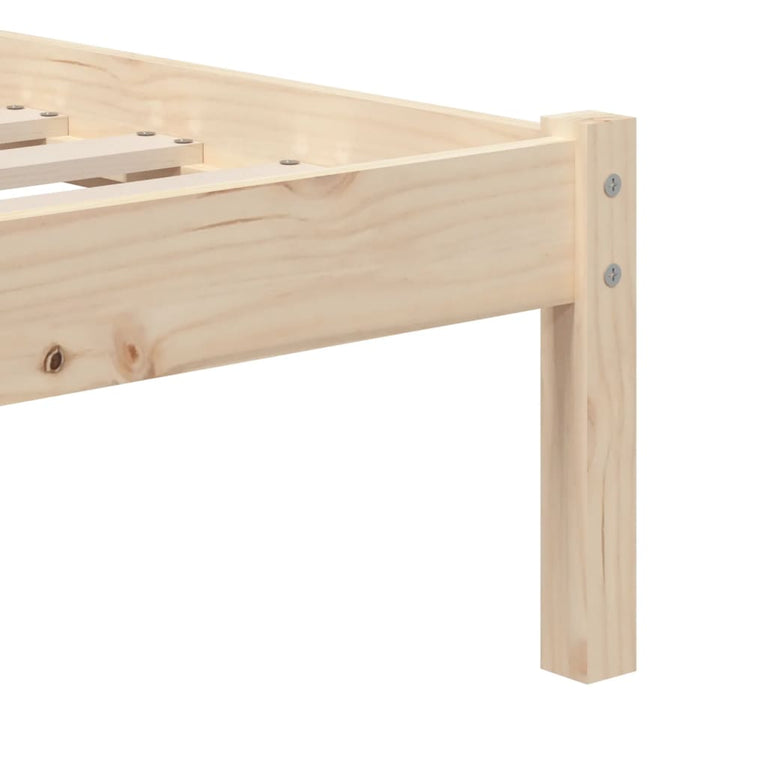 Bedframe massief hout 90x190 cm 3FT Single