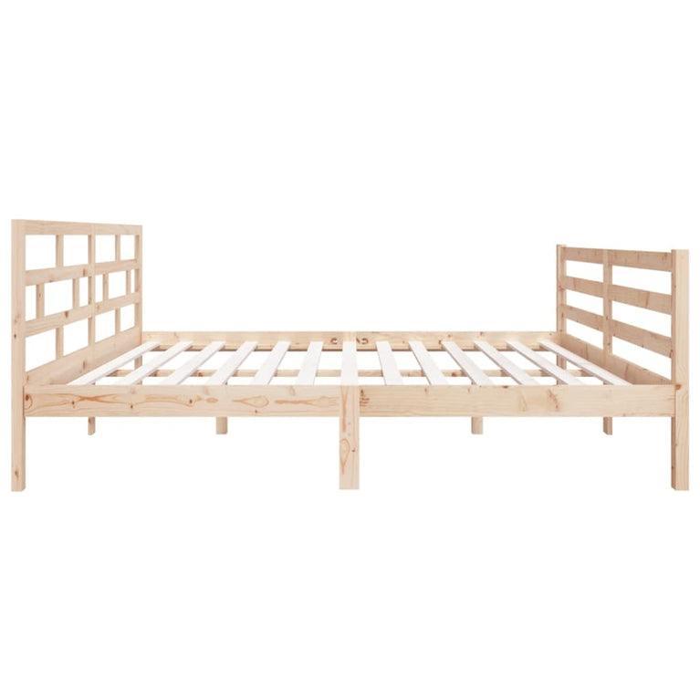 Bedframe massief grenenhout 140x190 cm