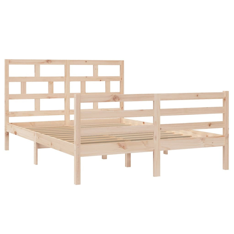 Bedframe massief grenenhout 140x200 cm
