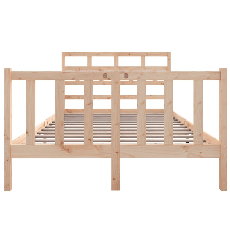 Bedframe massief grenenhout 120x190 cm Small Double