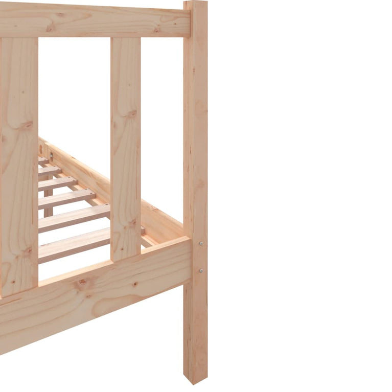 Bedframe massief grenenhout 120x190 cm Small Double
