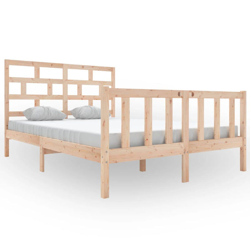 Bedframe massief grenenhout 140x200 cm