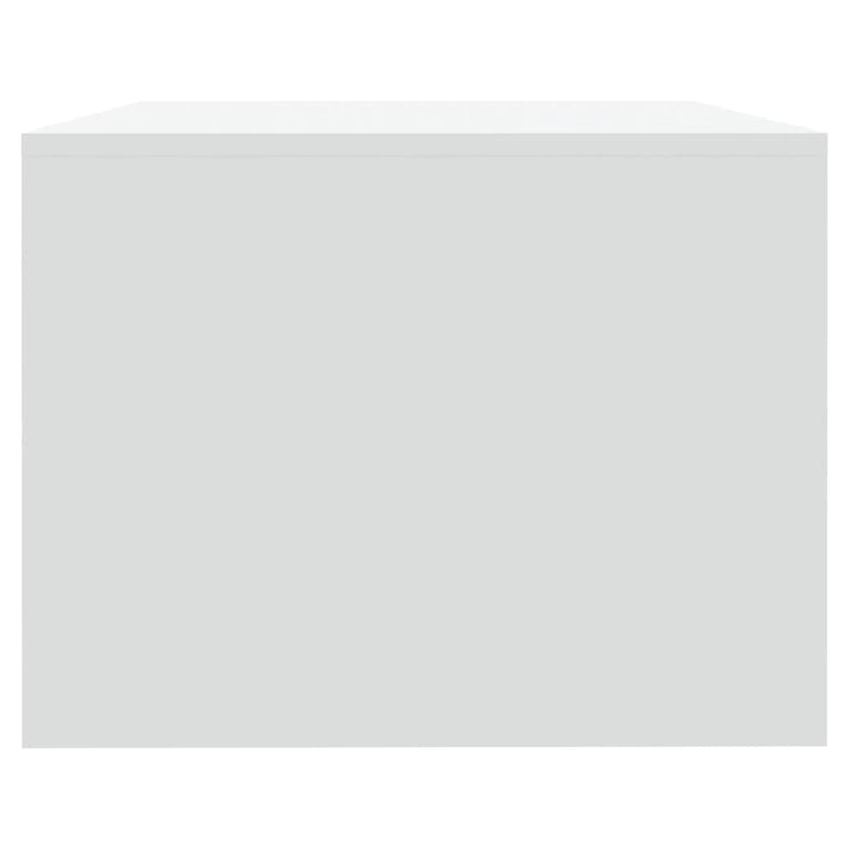 Salontafel 102x55x42 cm bewerkt hout wit