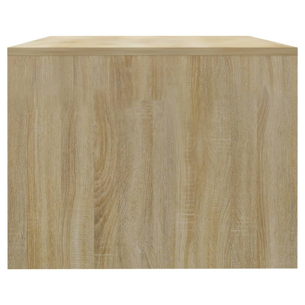 Salontafel 102x55x42 cm bewerkt hout sonoma eikenkleurig MeubelReus